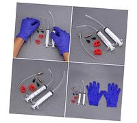 DECOMELODY Bike Oil Disc Brake Bleed Kit Hydraulic Injection Tool Compatible with Avid Formula for Bicycle Maintenance Portable Lightweight Brake Bleed Adapter Kit