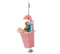 DECOMELODY Bird Parrot Swing Toys Parrot Cage Shredding Toys Bird Cage Accessories