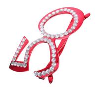 DECOMELODY Birthday Glasses with Rhinestones Fun Plastic Party Prop for Photo Booth Novelty Eyewear for Celebrating Milestones Shiny Decorative Glasses for Birthday Parties and Events