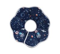 DECOMELODY Biting Ring for Cat Folding Licking Collar Pet Recovery Collar for Kitten Protect after Surgery