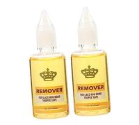 DECOMELODY Bottles Transparent Wig Adhesive Glue Remover for Lace Wigs Fast Dissolving Hair Bonding Remover Colorless Non Staining Formula Suitable for Seamless Extensions and Hair