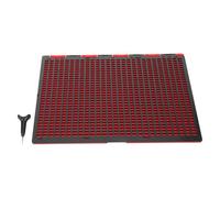 DECOMELODY Braille Writing Board with 27 Lines 30-Cell Thick Plastic Board and Saddle-Shaped Braille Pen for Beginner Blind People Teaching Aid Classroom Training Tool