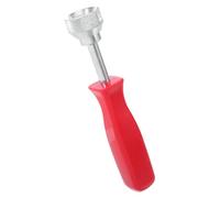 DECOMELODY Brake Spring Compressor Tool Red with Precision Hook Stable Operation Brake Drum Spring Tool for Professional Automotive Maintenance and Broad Vehicle Compatibility