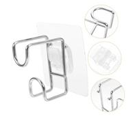 DECOMELODY Carbon Steel Potty Seat Hook for Wall-Mounted Potty Training Chair Hanger Space-Saving Bathroom Organizer Compatible with Wood Tile Glass Metal Surfaces Easy Install Storage for
