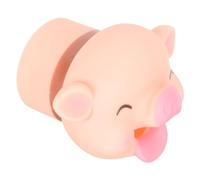 DECOMELODY Cartoon Animal Faucet Extender Anti-Splash Water Spout Extension for Handwashing Portable and Easy to Install Cute Pig Head Design for Bathroom and Kitchen Use