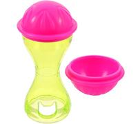 DECOMELODY Cat Interactive Treat Dispensing Kitten with Simple Structure Abs Material 1.77x1.77x4.32in Bone Shape for Pet Intelligence Development and Diet Control