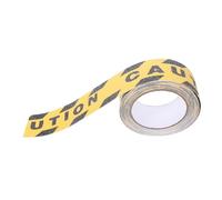 DECOMELODY Caution Warning Anti-slip Tape Strong Adhesion Road Work Safety Sticker for Stairs Platforms Ramps Halloween Themed Warning Label Decoration