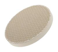 DECOMELODY Ceramic and Honeycomb for Jewelry Making Soldering Board High Temperature Resistance Stable Support Beige Round Welding Platform