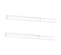 DECOMELODY Clear Acrylic Music Sheet Clips Page Holders for Sheet Music Fixing Transparent Book Clips for Musicians Practical Small Accessories for Easy Reading