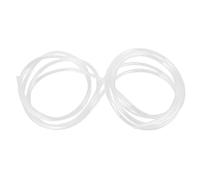 DECOMELODY Clear PVC Garden Water Hose Inner Multipurpose Plastic Hose for Car Washing Plant Watering and Cable Laying Compatible with Standard Connections and Easy to Store