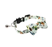 DECOMELODY Colorful Collar Bell Adjustable PET Neck Chain for Kittens and Cats Funky Design for Parties and Festivals