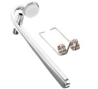 DECOMELODY Complete Trombone Water Key Drain Valve Set Spring Replacement for Brass Instruments, Trombone Draining Component Accessory Suitable for Band and Orchestra Use