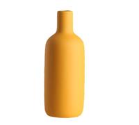 DECOMELODY Creative Ceramic Flower Arranging Vase for Home Decor Simple Elegant Dried Flower Container with Artistic Texture Floral Adornment for Living and