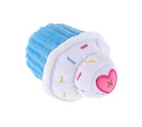 DECOMELODY Creative Plush Ice Cream Dog Chew Toy Safe Pet Training Toy for Dogs Promotes Oral Health and Reduces Bad Biting Behavior for Indoor and