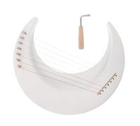 DECOMELODY Crescent Moon Laiyaqin String Lyre Harp Musical Instrument for Beginners Moon Lyre Harp String Instrument