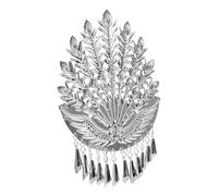 DECOMELODY Decorative Tassel Hairpin Elegant Traditional Chinese Style Hair Accessory Hairpin for Stage Unique Ethnic Charm for Women Asian Hair Accessories