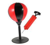 DECOMELODY Desktop Punching Bag Stress Relief with Inflatable Boxing Ball and Air Pump for Adults and Heavy Duty Office for Fun and Anxiety Reduction Smooth Surface for Tactile Random Color
