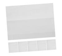 DECOMELODY Disposable White Dinner Hand Towels 200 Sheets Per Pack, Three-fold Medical Epoxy Oxide Treated Paper Napkins for Office, Hotel, Bathroom and Banquet Use