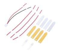 DECOMELODY DIY Fruit Battery Science Kit for Educational Physics with Orange and Lemon Power Sources Engaging Stem Electronics Experiment for Home and School Learning