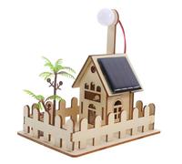 DECOMELODY DIY Solar Garden Lamp Science Kit for Interactive Solar Energy Assembly for Educational Physics Experiments Complete Stem Project for Outdoor Pathway Decoration and Learning