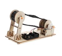 DECOMELODY DIY Wooden Stem Science Kit for Safe Materials Assembly for Home and School Learning Enhances Logical Thinking and Practical Skills Educational