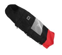 DECOMELODY Dog Drag Bag with Wheels for Paralyzed Rear Legs Portable Pet Mobility Aid for Various Breeds Reduces Walking Burden and Protects Pets with Anti-scratch Design