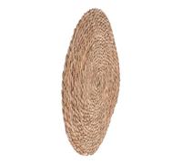 DECOMELODY Dog Furniture Protector Small Puppy Blanket Round Rattan Rug Mat Chewproof Crate Pad Pet Blanket for Crate Cozy Dog Bedding