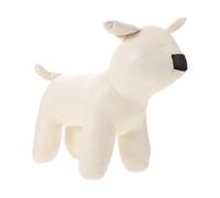DECOMELODY Dog Mannequin Display for Clothes Pet Clothing Rack Model Pu Leather for Boutique Fashion Show and Pet Store