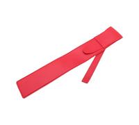 DECOMELODY Drumstick Storage Bag Portable Travel Case Fake Leather Hanging Drumstick Holder Bag for Drummers for Gigging Practice Sessions