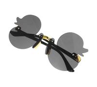 DECOMELODY Duck Sunglasses Black Rimless UV Protection Lightweight Party Eyewear for Boys Photo Props Costume Accessory Outdoor Fun