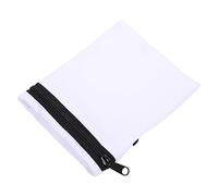 DECOMELODY Elastic White Milk Silk Armband Cell Phone Holder for Workout and Running, Breathable Adjustable Phone Pouch for Outdoor Sports, One Size Fits Most