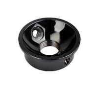 DECOMELODY Electric Guitar Jack Plate Gt151 Compatible with Tl Guitar Metal Construction with 2 Screws Fits 6.35mm Metric Threaded Audio Jack Sockets for Standard 22mm Diameter Hole