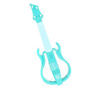 DECOMELODY Electric Guitar Multifunctional Educational Musical Instrument for Simulated Real Sound Effects Sturdy Non Deformable Design in Sprout Green Enhances Hand Eye Coordination and