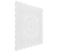 DECOMELODY Elegant Lace Refrigerator Dust Cover Multi-purpose Ventilated Protective Cover for Microwave Washing Machine Nightstand and Lamp Shade Decorative Home Furniture Protector