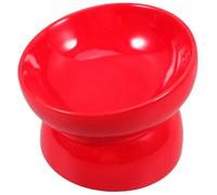 DECOMELODY Elevated Dog Bowl Stand Slanted Ceramic Pet Feeding Bowl for Dogs Cats Rabbits s