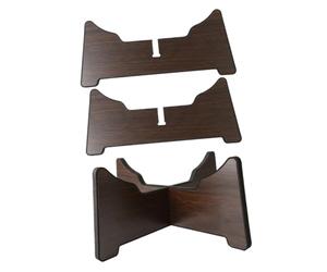 DECOMELODY Empty Drum Stand for Tongue Drum Floor Bracket Detachable Pad Portable Display Rack for Hand Pan Performance Design for Daily Practice