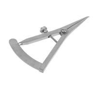 DECOMELODY Eyelid Measurement Tool Stainless Steel Eye Positioning Gauge Adjustable Screw Head for Double Eyelid Surgery and Orbital Measurement