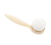 DECOMELODY Face Washing Brush for Deep Cleaning Pore Facial Instrument Soft Long Handle for Home Use Women Face Brush