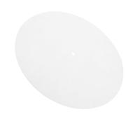 DECOMELODY Felt Turntable Mat for Vinyl Record Players Noise-reducing Slipmat with Felt Material Fit for Record Turntables Anti-vibration Platter Pad Enhancing Audio Clarity and Protection