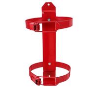 DECOMELODY Fire Extinguisher Mount Adjustable 2Kg Heavy Duty Wall Bracket for Vehicles and Boats Compact Design for Home and Office Safety