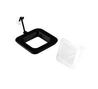 DECOMELODY Floating Fish Feeding Ring Abs Material for Aquarium and Fish Tank with Buoyancy Circle Avoids Excessive Feeding Waste Suitable for Blood Worms and Red Worms