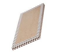 DECOMELODY Fun Cat Scratching Board with Sturdy Corrugated Paper for Indoor Cats and Kittens Convenient Scratch Pad to Sharpen Claws and Protect Furniture From Damage