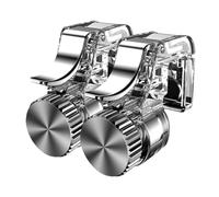 DECOMELODY Game Triggers for Mobile Phones Portable Rs Controller Gamepad Accessories Transparent Metal Shooting Buttons for Fps Gameplay Enhancing Call Duty and Shooter Games