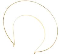 DECOMELODY Gold Headband, Queen Crown Gothic Crown, Sturdy Hair Accessory for Beauty Pageants and Photo Props