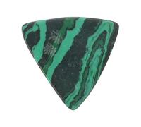 DECOMELODY Green Emerald Triangular Guitar Pick for Electric Guitar Acoustic Bass Ukulele Instrumental Accessory Ukulele Plectrum Replacement