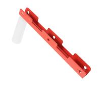 DECOMELODY Greenhouse Film Roller Crank Handle Manual Winch Replacement Tool 8.8" Red Hand Crank for Horticultural Pulley and Garden Film Winder Repair