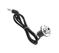 DECOMELODY Guitar End Pin Jack Socket Female to Male Cable Guitar Accessory High Sensitivity for Acoustic Pickup with Precise Sound Reproduction