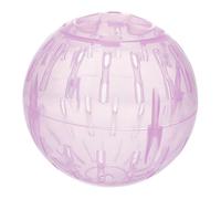 DECOMELODY Hamster Fitness Wheel Clear Plastic Running Exercise Ball for Small Animals Quiet Seamless Design Foot-friendly Small Pet for Dwarf Hamsters