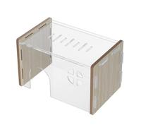 DECOMELODY Hamster Hiding Place Large Made for Creating Cozy Habitat and Encouraging Natural Burrowing Behavior in Small Pets Like Hamsters and