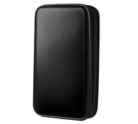 DECOMELODY Hard Shell CD Wallet Capacity Zippered DVD Storage Organizer Case for Car Home Travel Media Holder Protecting Discs from Scratches and Falls Gift for Music and Movie Lovers